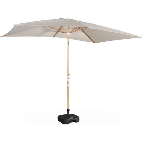 sweeek - Rechteckiger Sonnenschirm 2x3m