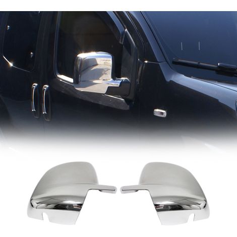 Coques de Rétroviseurs pour Citroen Nemo 2008-2021 en ABS Argent (1/5)