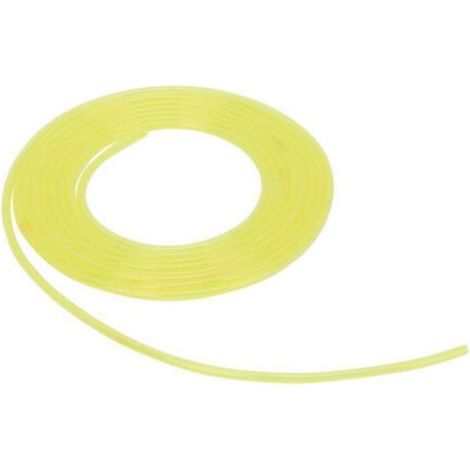 Tuyau Carburant - 2x3 5 Mm - Jaune - Résistant Aux Hydrocarbures - Basse Température Jusqu À -20 °C - Pour Moteurs 2T 4T Et Outils Motorisés - 3 M (1/3)