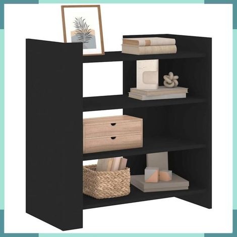 Buffet - 848389 - Noir - Bois d'ingénierie - 73,5 x 35 x 75 cm (1/5)