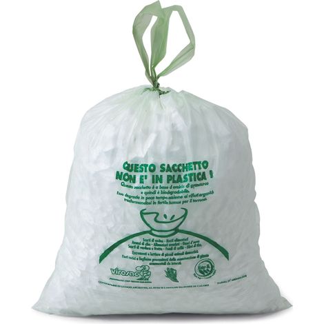 Virosac SACCO RIFIUTI BIOPRATICO 10 PZ cm. 42x45 - lt. 12 24.00 rotoli
