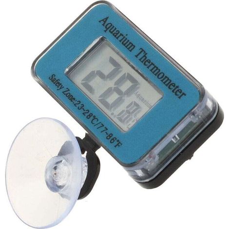 Thermomètre Numérique LCD Étanche Submersible pour Aquarium Précision Haute (1/4)