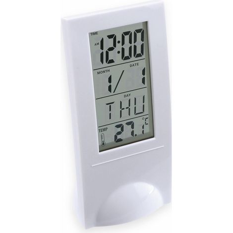 Wetterstation, Uhr, Thermometer, elektronischer Kalender, intern