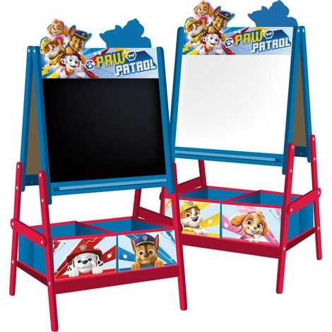 Chevalet double face et bacs de rangement Pat Patrouille - H 117 cm (1/5)
