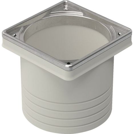 Cadre de grille Geberit avec anneau de compensation - GEBERIT 241.641.00.1