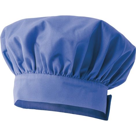 Gorro francés de cocinero con frunce VELILLA Serie 404001 Azul ultramar