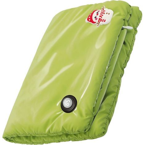 Le nouveau sac chauffe-mains en graphène de Plug-in USB affichage numérique antidéflagrant bouillotte sans eau ceinture chauffante banque d'alimentation couverture électrique - vert