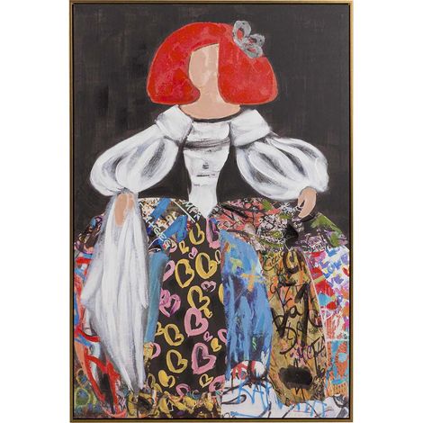 Menina Gemälde 80% handgemalt 80X4X120 Cm (1/5)