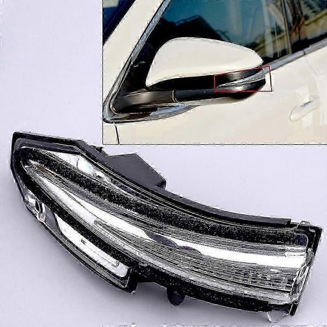 Clignotant à DEL pour Toyota RAV4 25-26, remplacement du feu indicateur de rétroviseur gauche (2012-2019)