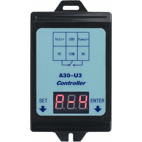 DC 6 80V Spannungsüberwachungsrelais Zeitverzögerungsrelais Lastentladungsreglermodul Unterspannungs-Überspannungsschutzrelais mit 4 Arbeitsmodi M