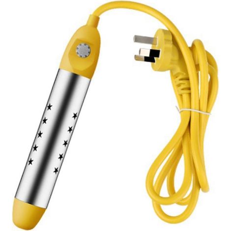 Chauffe-eau à immersion antirouille 2500 W, portable, idéal pour piscines, seaux et baignoires, 250 x 37 mm (1/5)