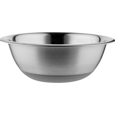 Florina Edelstahlschüssel mit Silikonboden, 3,6 l, 28 cm