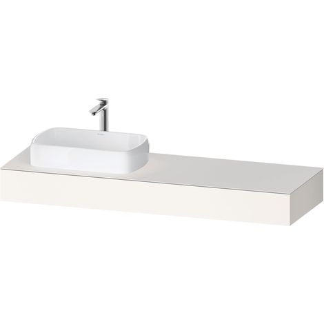 Consola Collection One de Duravit, 1600x550x170mm, con recorte a