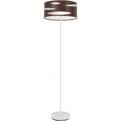 Odra 1xe27 Bianco/ruggine Brand FABRILAMP Lampada da terra