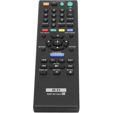 Télécommande intelligente RMTB104C pour lecteurs de disques Sony BDPS350, BDPS360, BDPS370 et BDPS380 (1/5)
