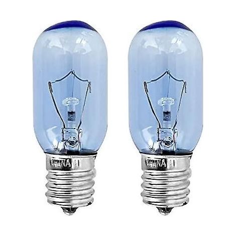 Lot de 2 ampoules E17 40W pour réfrigérateur Whirlpool, KitchenAid et Electrolx (1/3)