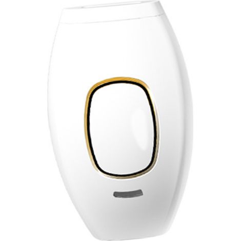 Appareil d'exfoliation et d'épilation à domicile indolore, portable et réutilisable, prise standard européenne, blanc. (1/5)