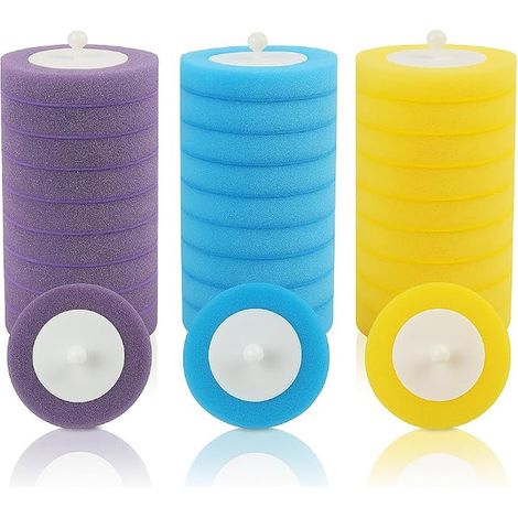 Toilet Brush Heads Toilet Cleaning Toilet Refill Compatible with Toilet Cleaning System Lemon Lavender Ocean (1/5)