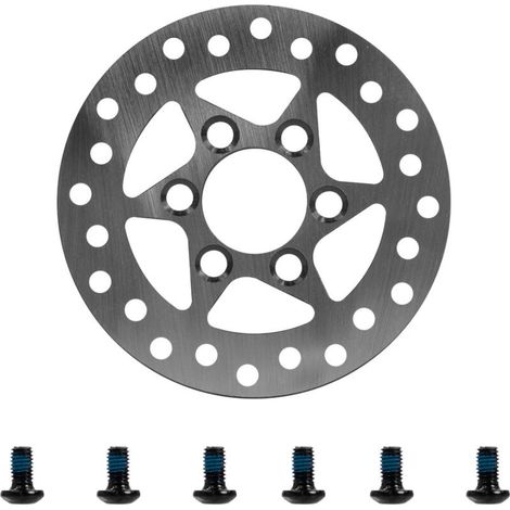 Frein à disque mécanique JEDERLO pour motos et scooters avec plaquettes de frein à disque de 90 mm. (1/4)