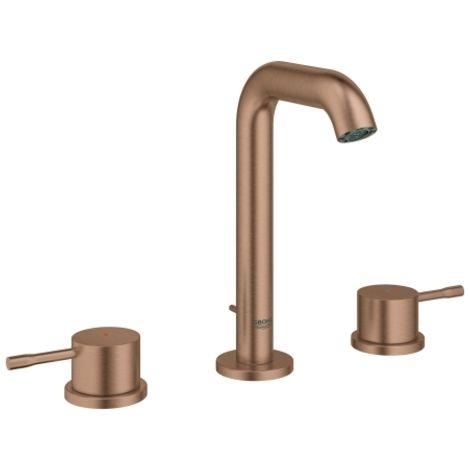 Grohe Essence, mitigeur de lavabo 3 trous, saillie 114mm, avec