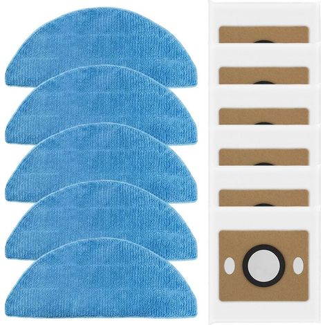 Confezione di sacchetti per aspirapolvere ilife A30 Pro - Non si intasano - Con chiusura forte - Per animali domestici e (1/5)
