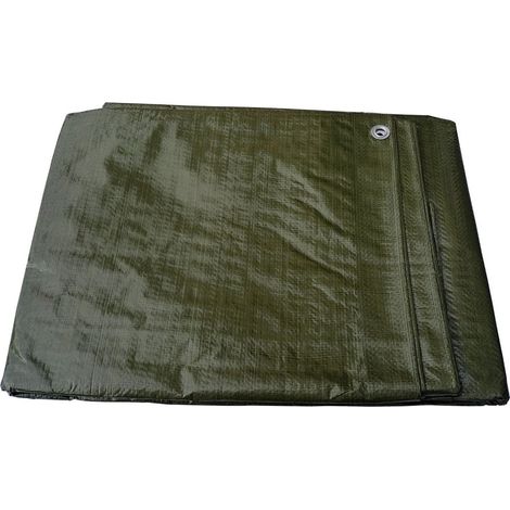 Lona verde 4x6 m 130 g/m2