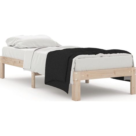 Maison Exclusive - Giroletto in Legno Massello 75x190 cm Small Single (1/5)