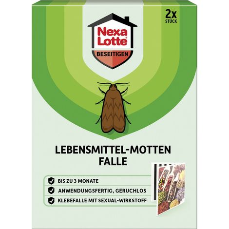 Nexa Lotte Lebensmittelmotten-Falle 2 Stück Falle (1/4)