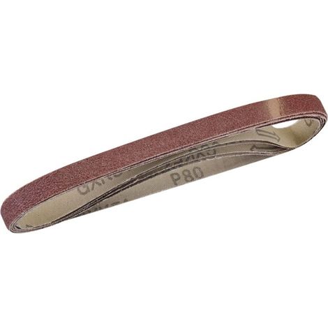 5 Schleifbänder 13 x 457 mm Körnung 80 740136 - 5 Schleifbänder 13 x 457 mm Körnung 80 740136 (1/5)