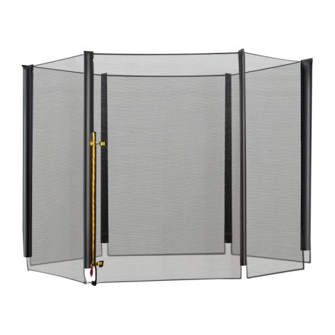 10ft Black Trampoline Net Replacement Enclosure for Enhanced Safety and Durability (1/5)