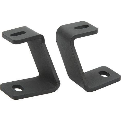 Support de montage pour lumière de capot – Kit de 2 supports en aluminium CNC pour Jeep et Ford – Installation facile sur charnière de pilier A (1/5)
