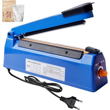 Machine À Sceller À Chaud 300mm Thermoscelleuse Machine, Largeur d'étanchéité : 3 mm, Machine À Sceller des films Thermique Scelleuse De Sacs En Plastique Machine D'Étanchéité Pour sacs en plastique (1/5)