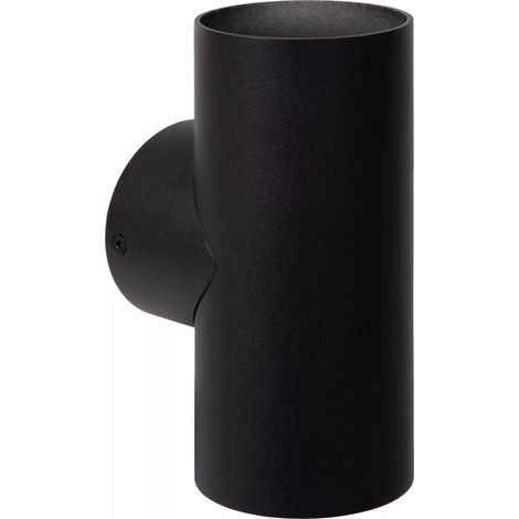 Applique Lucide Bondi nera in alluminio 2xGU10 50W max (1/4)