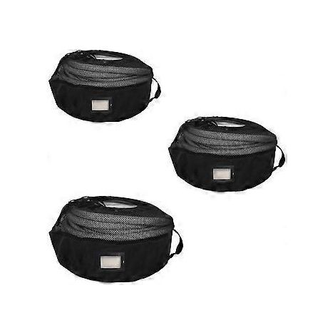 3er-Pack Aufbewahrungstasche für Wohnmobilschläuche mit bearbeitbarer Karte, Organizer-Tasche für Wohnmobilschläuche, Aufbewahrungstasche für Elektrokabel, Frischwasserschläuche, Abwasserschläuche, El