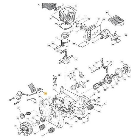 BOBINE ÉLECTRONIQUE ORIGINALE STIGA - 118550579/0