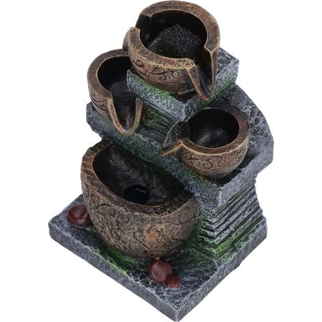 Fontana a tre livelli – design elegante e moderno – per interni/esterni – giardino/ufficio