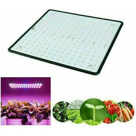 40W Lampe LED Horticole Croissance Floraison Grow Light, Panneau LED Culture Indoor pour Plante Croissance,blanc