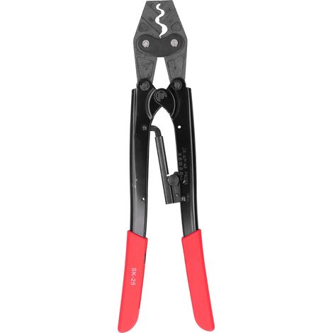 Pince à sertir manuelle SK-25, acier allié chrome vanadium, outil de sertissage de fils et cosses (1/5)