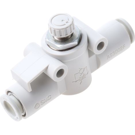 Régulateur de débit SMC AS, 8mm ( Prix pour 1 )