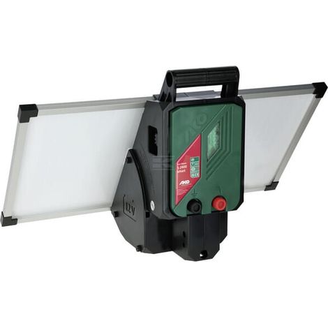 Recinzione elettrica ako sunpower s2400 smart solare LED