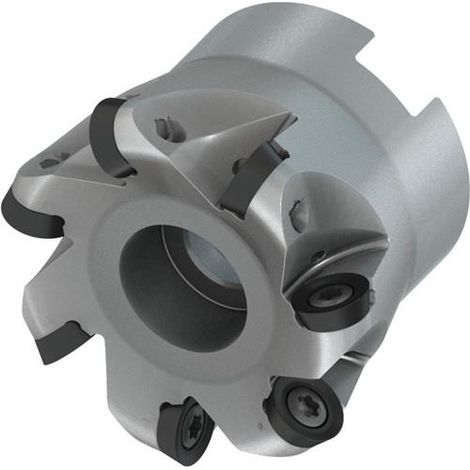 Kopier-Planfräser ISO 52A07R-SMORD10-CF D.22mm m. Wendeplatte Schneid-D.52mm (1/3)