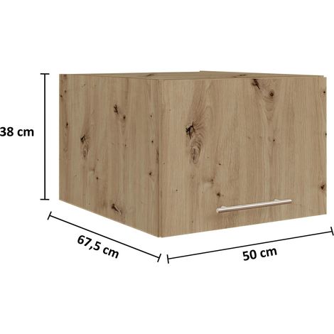 Mömax Aufsatzschrank Aileen in Eiche Artisan (1/4)