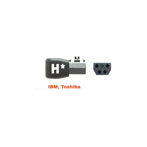 NX - Connecteur H pour alimentation d'ordinateur portable - DY-CT180HPA3237E-1A (1/2)
