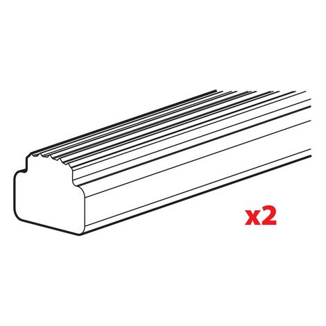 Set 2 gomme superiori - L = 140 cm