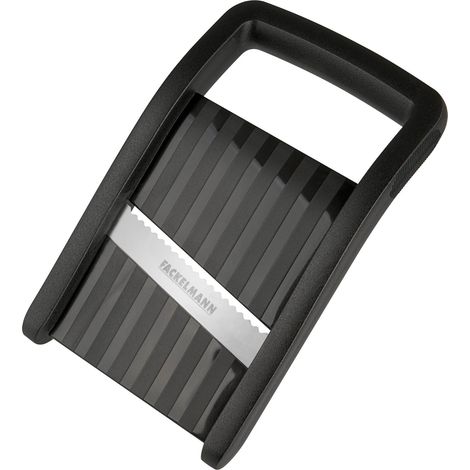 Fackelmann Mandolina Affetta verdure, con lama ondulata in acciaio inox, taglio preciso e sicuro, impugnatura ergonomica, lavabile in lavastoviglie, 16,5x10 cm (1/5)