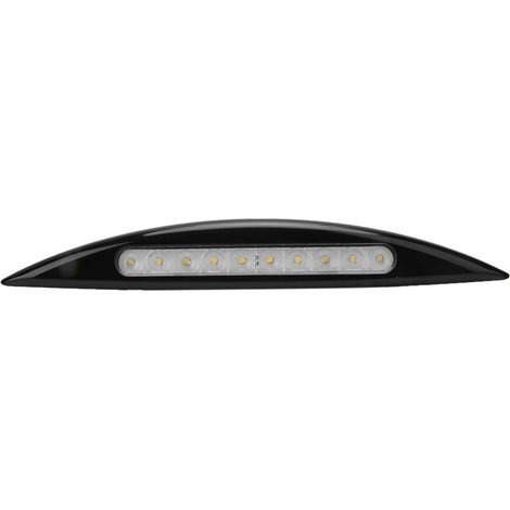 12V 5W car LED waterproof outdoor porch awning annexe lamp yellow light black (1/5)