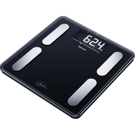 Beurer BF 405 Pèse-personne numérique Plage de pesée (max.)=200 kg blanc avec Bluetooth S359332 (1/5)