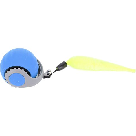 Balle interactive à rouler pour chat, balle automatique intelligente pour animaux de compagnie, jouet électrique pour chat d'intérieur, bleue (1/5)