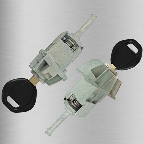 Compatible with BMW E46 left and right door lock cylinders, 2 keys, OE: 51217019975 51217019975 (1/4)