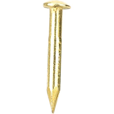 100 clous en laiton à tête ronde pour charnières de meubles  dimensions : 10 mm/15 mm/18 mm/22 mm  longueur : 10 mm (1/5)